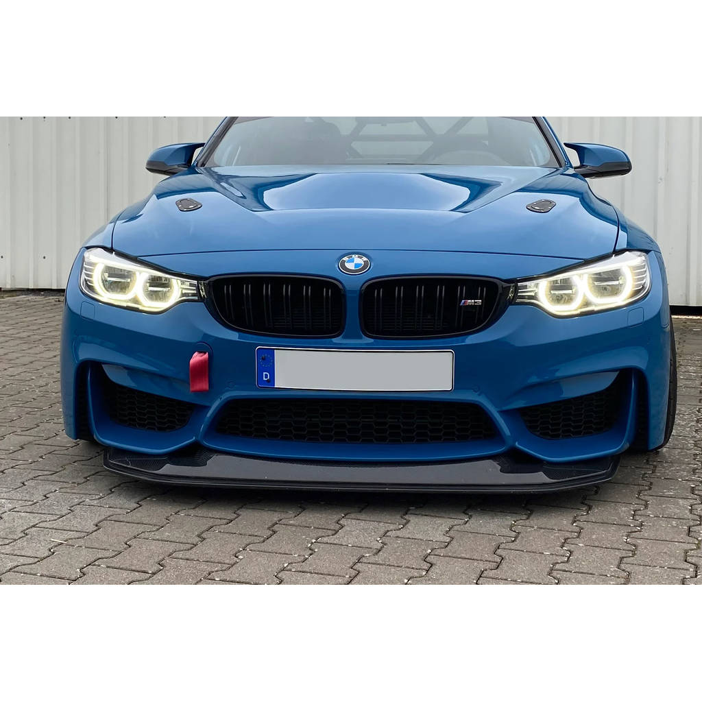 TEAM SCHIRMER EX-FR-F87C Adjustable Carbon Front Splitter GT for BMW M2 Competition (F87) Photo-4 