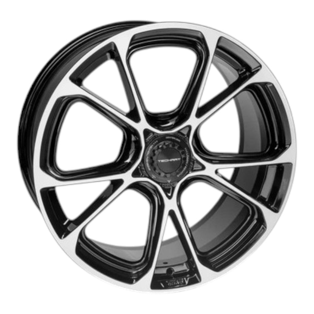 TECHART +00.2F6.130.100 V01: Forged Wheel Formula VI Race,High Gloss Ceramic Polished Photo-1 