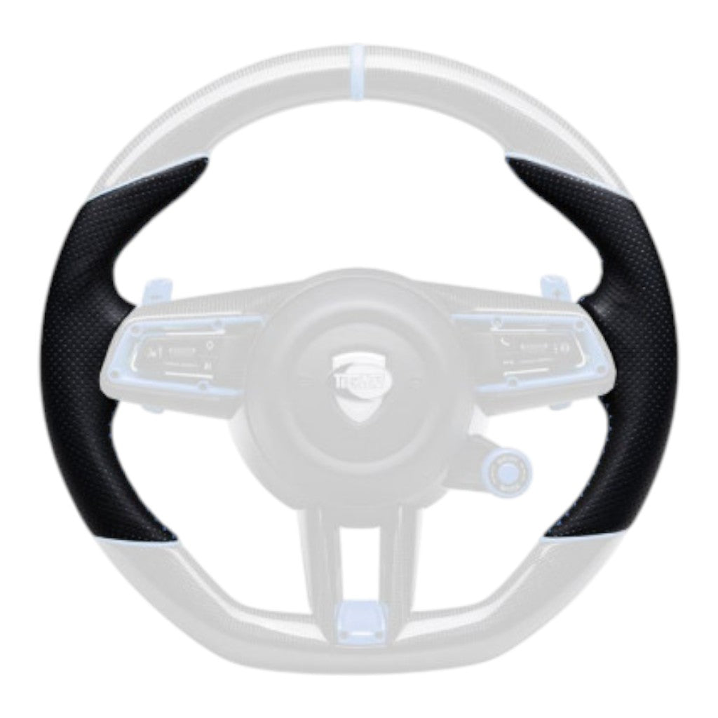 TECHART +00.430.000.105 V03: Wheel Side, Alcantara Perforated Colored Background Photo-0 