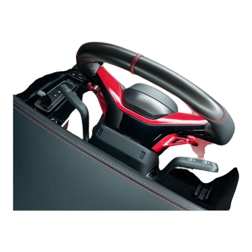 TECHART +00.430.110.0022 V09: Panel Steering Wheel Backside, Custom Color Photo-2 