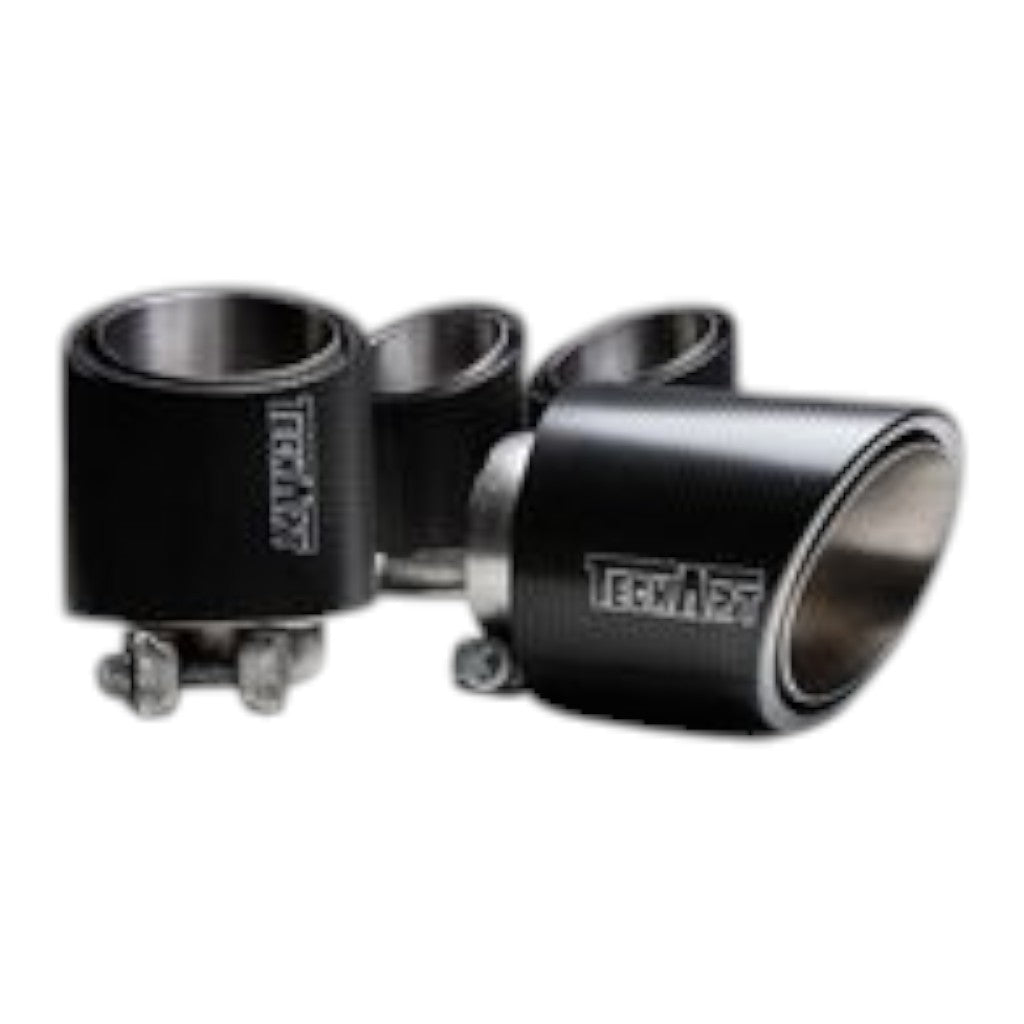 TECHART 071.310.800.009 Sport Tailpipes (Titanium/Carbon) for PORSCHE Panamera (971) Photo-0 