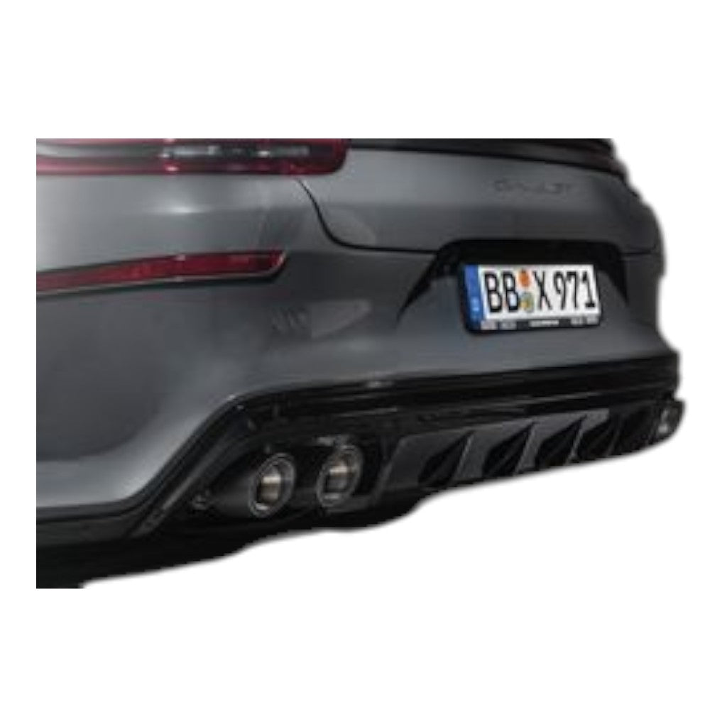 TECHART 071.310.810.009 Sport Tailpipes (Titanium/Carbon) for PORSCHE Panamera (971) Photo-3 
