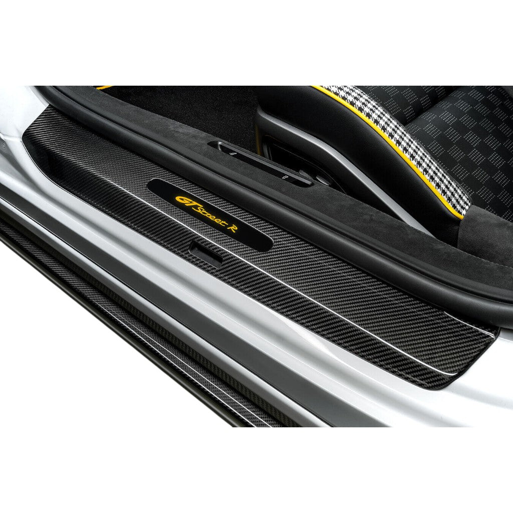 TECHART 081.460.353.CCC Door Entry Guard Inlays, Customized Illuminated for PORSCHE 718 Cayman/Boxster S/T/GTS/GTS 4.0/GT4/GT4 RS/Spyder/Spyder RS Photo-1 