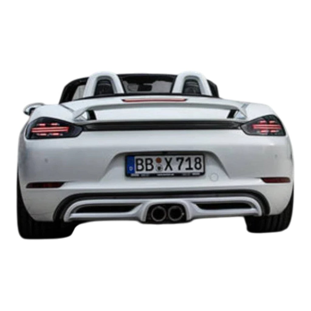 TECHART 082.100.500.009 Diffuser Add-on for Rear Apron for PORSCHE 718 Cayman/Boxster S Photo-1 