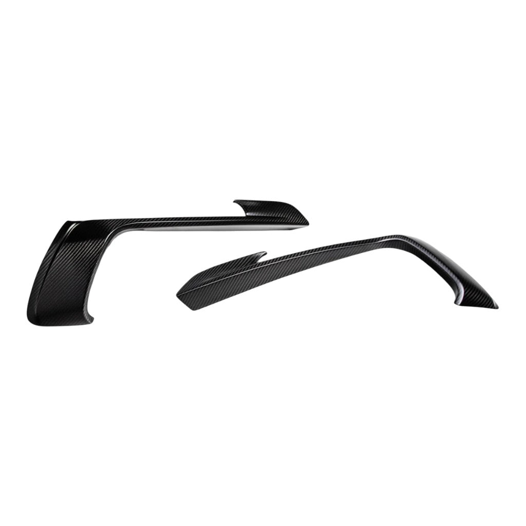 TECHART 082.121.190.009M Front Airblades, Carbon Matte for PORSCHE 718 Cayman/Boxster S/T Photo-0 