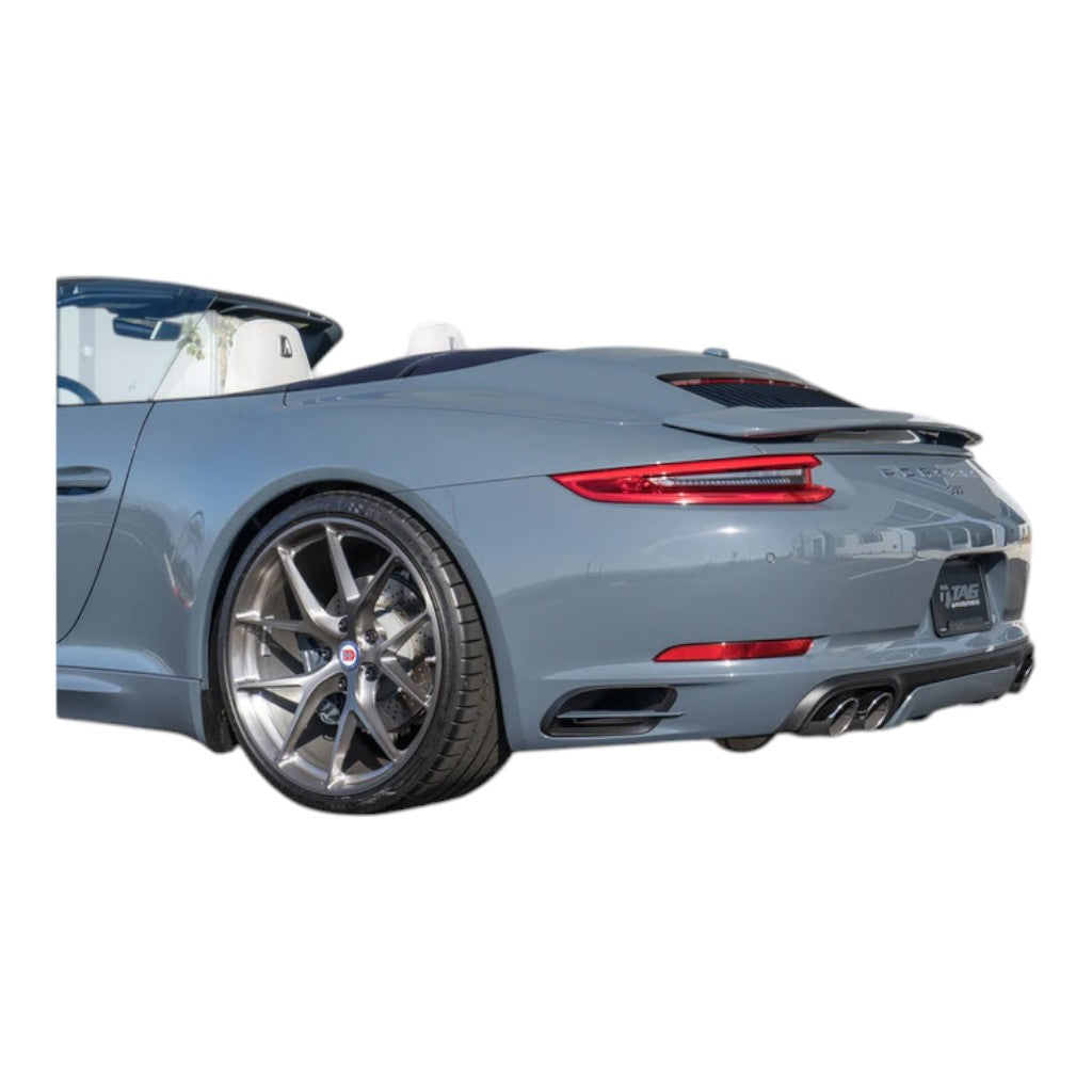 TECHART 091.100.512.009 Rear Diffuser Add-on for Centered Outlet for PORSCHE 911 Carrera 4/S/4S/GTS/4 GTS (991.2) Photo-1 