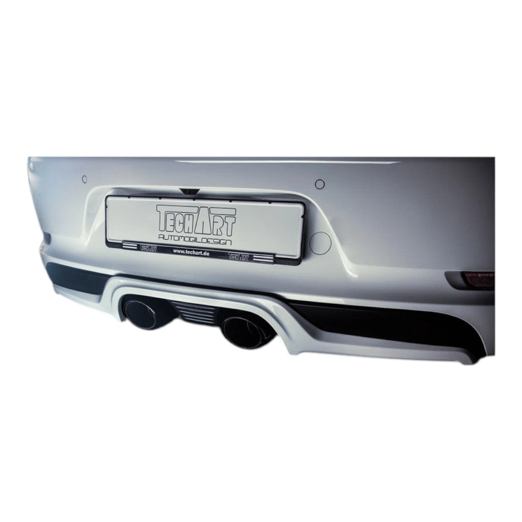 TECHART 091.100.512.009 Rear Diffuser Add-on for Centered Outlet for PORSCHE 911 Carrera 4/S/4S/GTS/4 GTS (991.2) Photo-2 