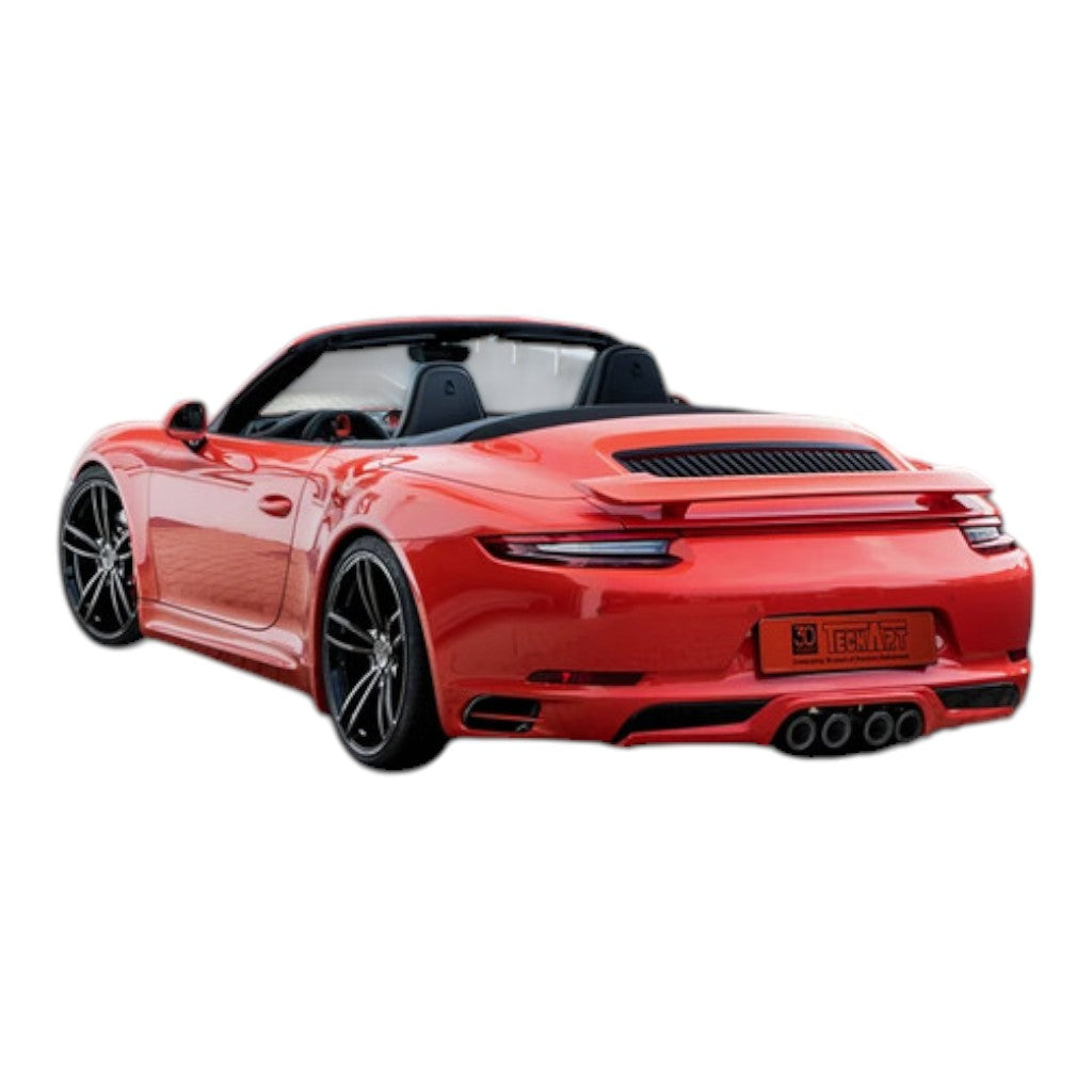 TECHART 091.100.512.009 Rear Diffuser Add-on for Centered Outlet for PORSCHE 911 Carrera 4/S/4S/GTS/4 GTS (991.2) Photo-5 