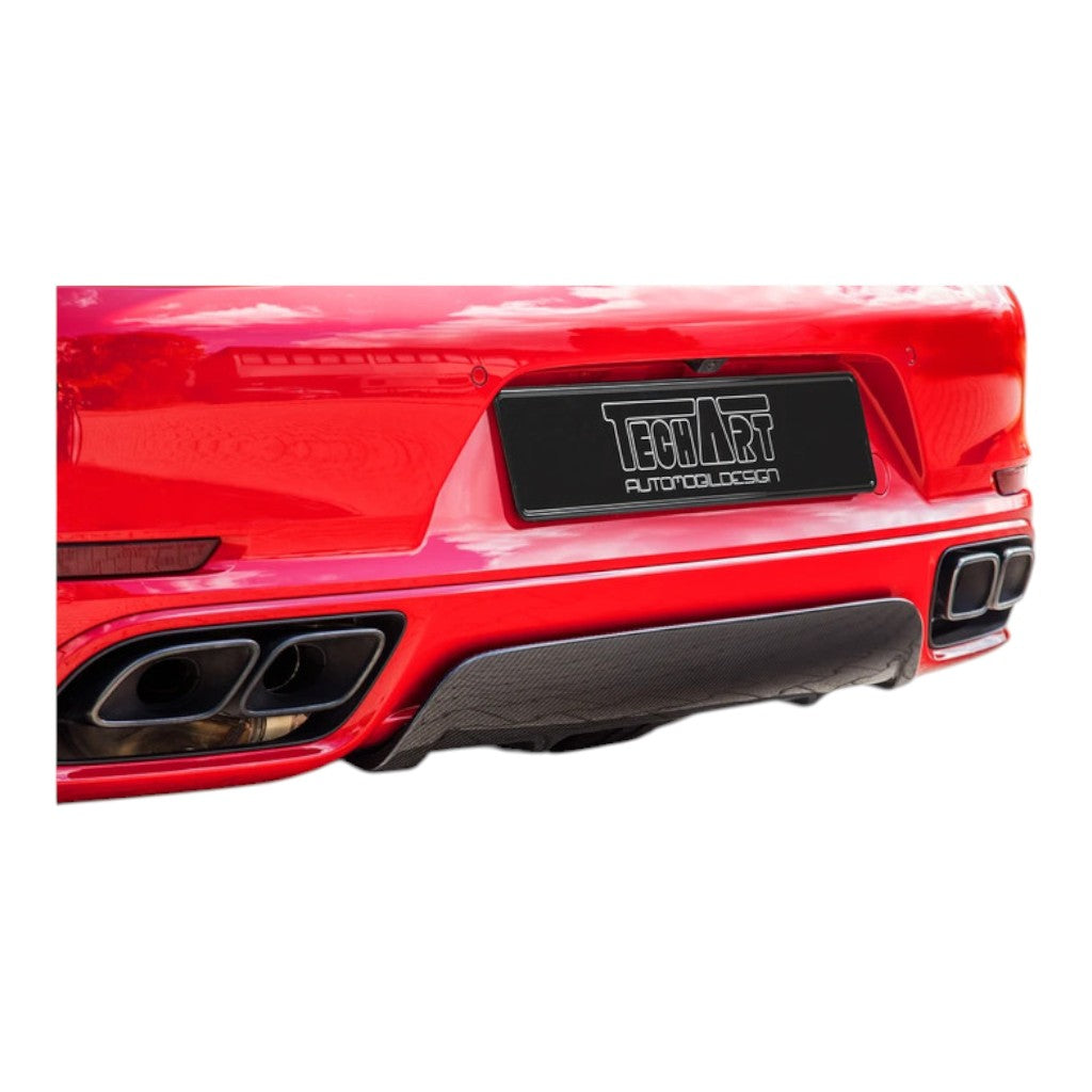 TECHART 091.100.582.009 Rear Diffuser Add-on for PORSCHE 911 Turbo/Turbo S (991.2) Photo-2 