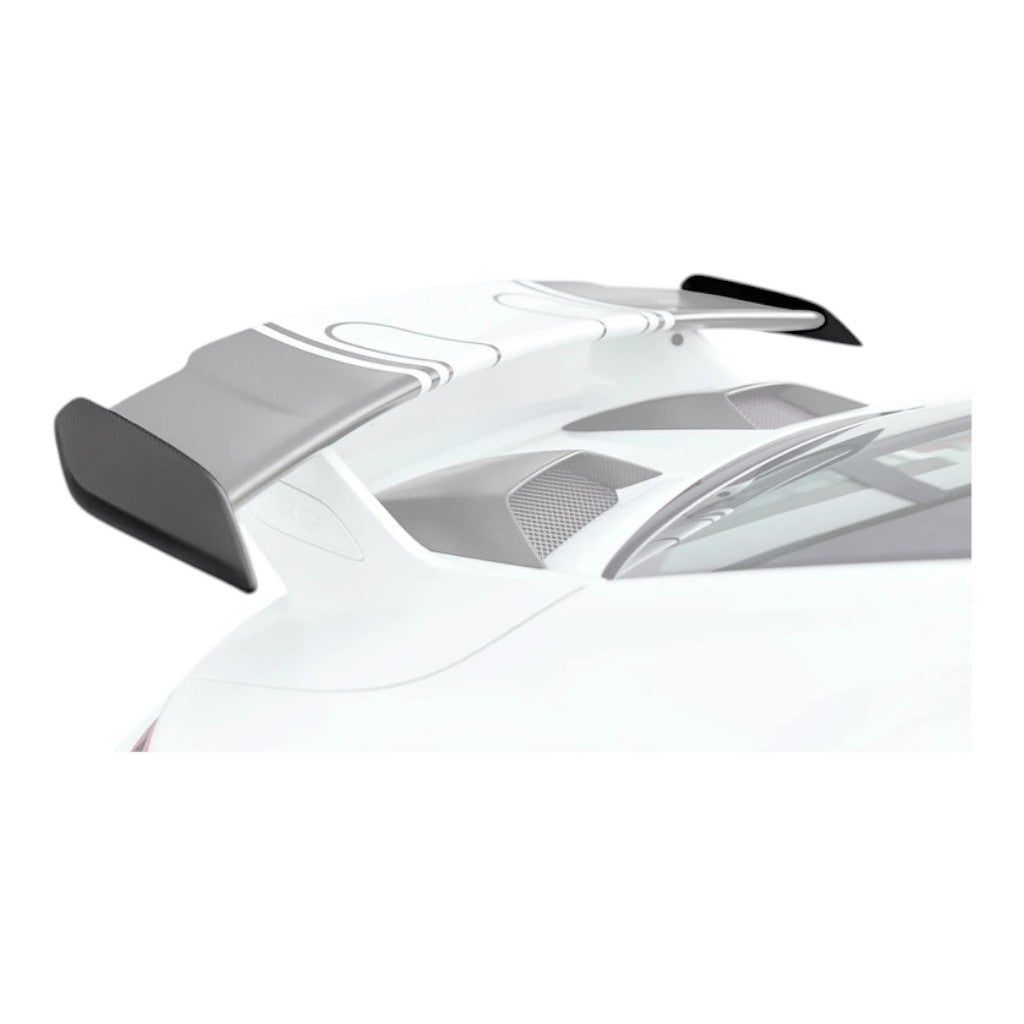 TECHART 091.121.871.009G Rear Spoiler Trims, Carbon Glossy for PORSCHE 911 GT3/GT3 Touring (991.2) Photo-3 