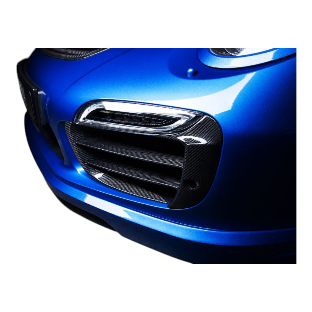 TECHART 091.121.186.009G Aero Wings Including Trim Bars, Carbon Glossy for PORSCHE 911 Turbo/Turbo S (991.2) Photo-5 