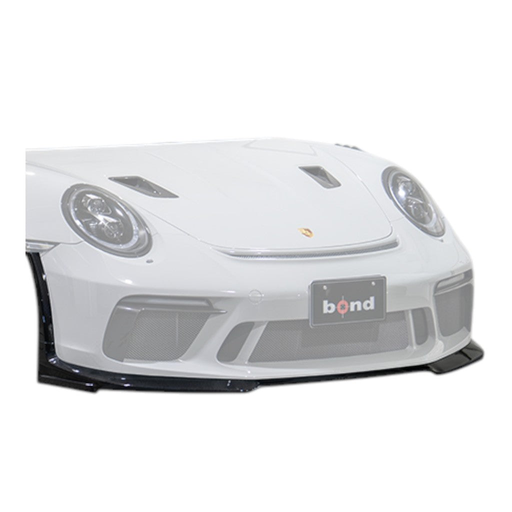 TECHART 091.121.192.009G Front Spoiler I, Carbon Glossy for PORSCHE 911 GT3RS (991.2) Photo-1 