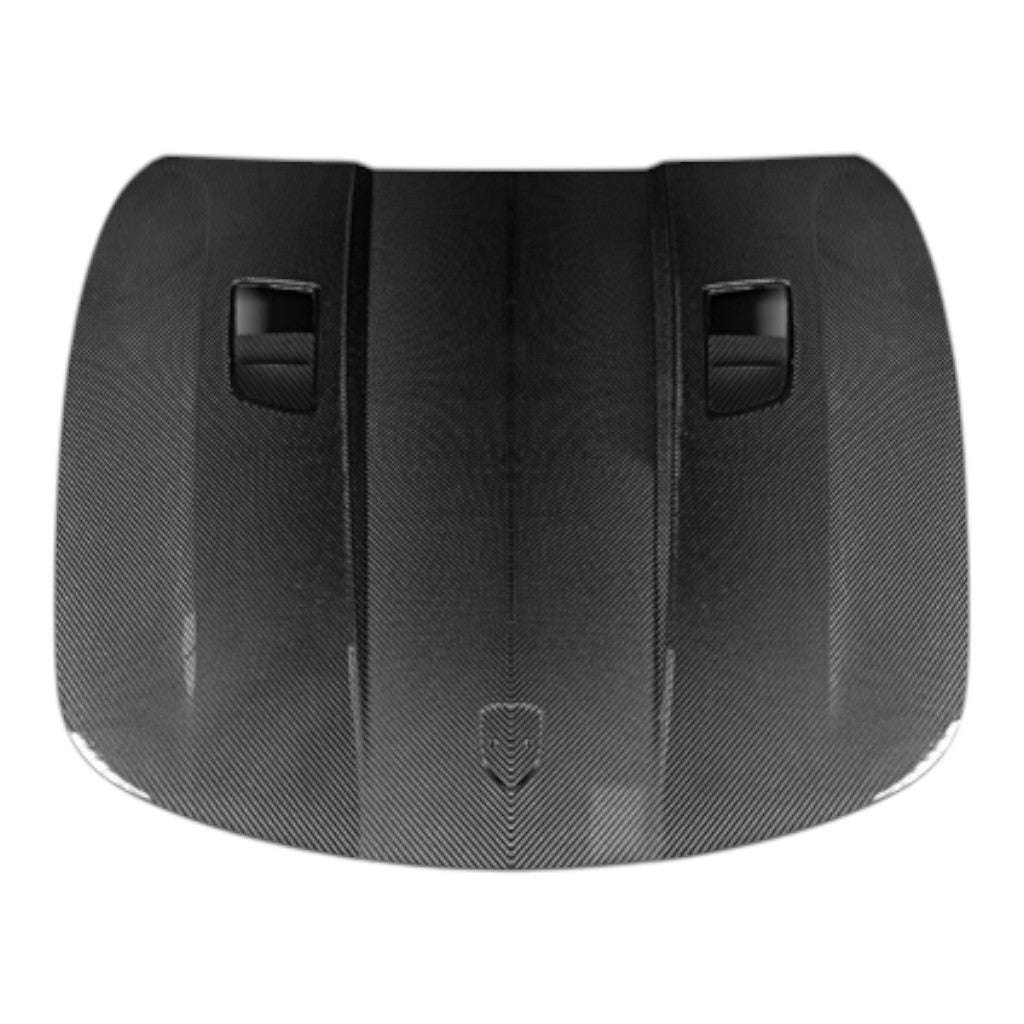 TECHART 091.121.198.009T Aero Hood, Carbon Matte (Partial Coating) for PORSCHE 911 GT3RS (991.2) Photo-0 