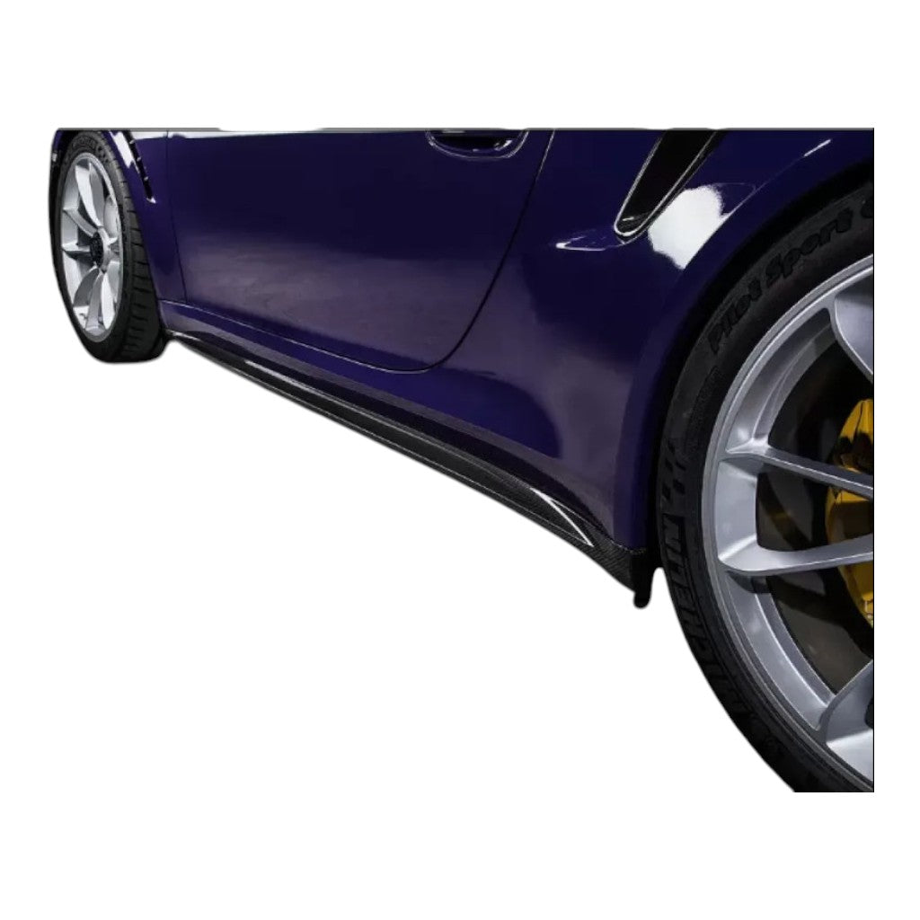 TECHART 091.121.350.009G Side Skirt Panels, Carbon Glossy for PORSCHE 911 Carrera 4/4S/GTS/4 GTS/GT3/GT3 Touring (991) Photo-2 