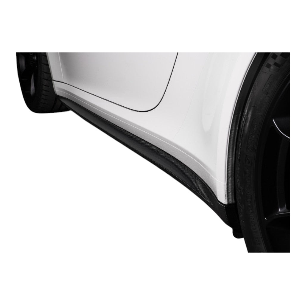 TECHART 091.121.350.009M Side Skirt Panels, Carbon Matte for PORSCHE 911 Carrera 4/4S/GTS/4 GTS/GT3/GT3 Touring (991) Photo-1 
