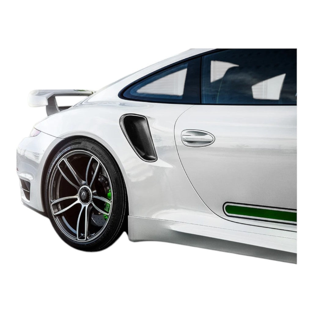 TECHART 091.121.355.009G Side Skirts, Carbon Glossy for PORSCHE 911 Turbo/Turbo S/GT3RS (991) Photo-8 