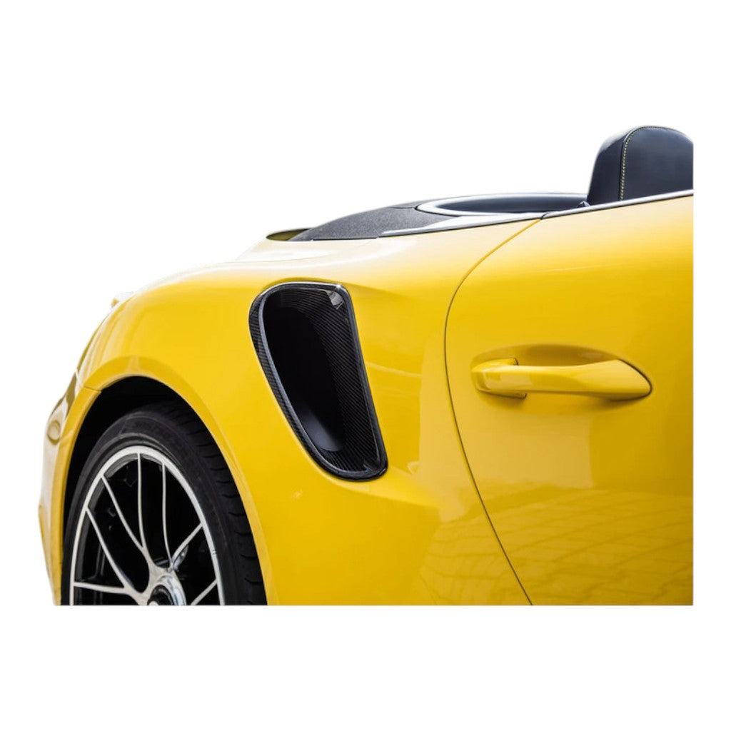 TECHART 091.121.480.009 Air Intake, Carbon Matte for PORSCHE 911 Turbo/Turbo S/GT3RS (991) Photo-5 