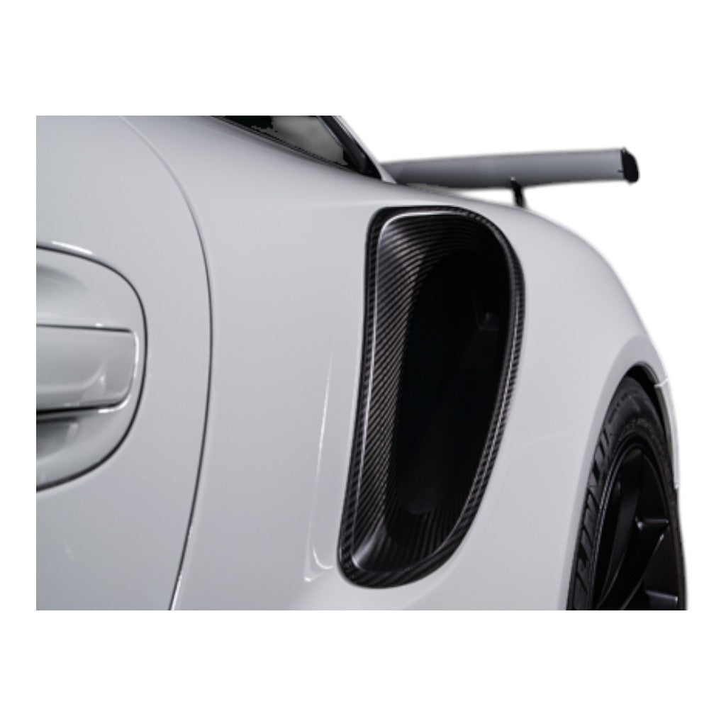 TECHART 091.121.482.009G Air Intake, Carbon Glossy for PORSCHE 911 Turbo/Turbo S/GT3/GT3 Touring/GT3RS (991) Photo-2 