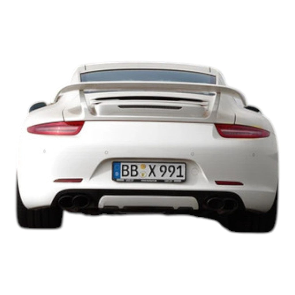 TECHART 091.121.500.009 Rear Diffuser Add-on, Carbon Matte for PORSCHE 911 Carrera 4/S/4S/GTS/4 GTS (991.1) Photo-1 