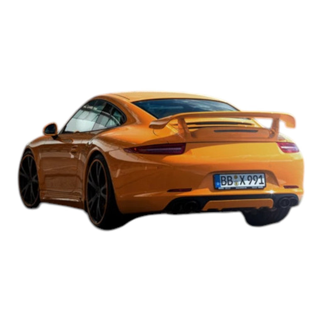 TECHART 091.121.502.009G Rear Diffuser Add-on, Carbon Glossy for PORSCHE 911 Carrera 4/S/4S/GTS/4 GTS (991.2) Photo-2 