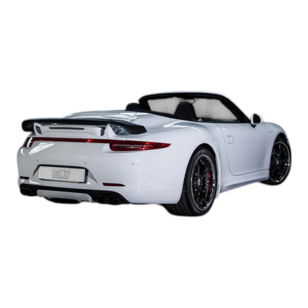 TECHART 091.121.502.009G Rear Diffuser Add-on, Carbon Glossy for PORSCHE 911 Carrera 4/S/4S/GTS/4 GTS (991.2) Photo-6 