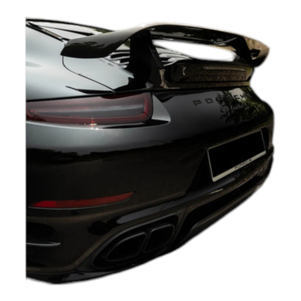 TECHART 091.121.580.009 Rear Diffuser Add-on, Carbon Matte for PORSCHE 911 Turbo/Turbo S (991.1) Photo-4 