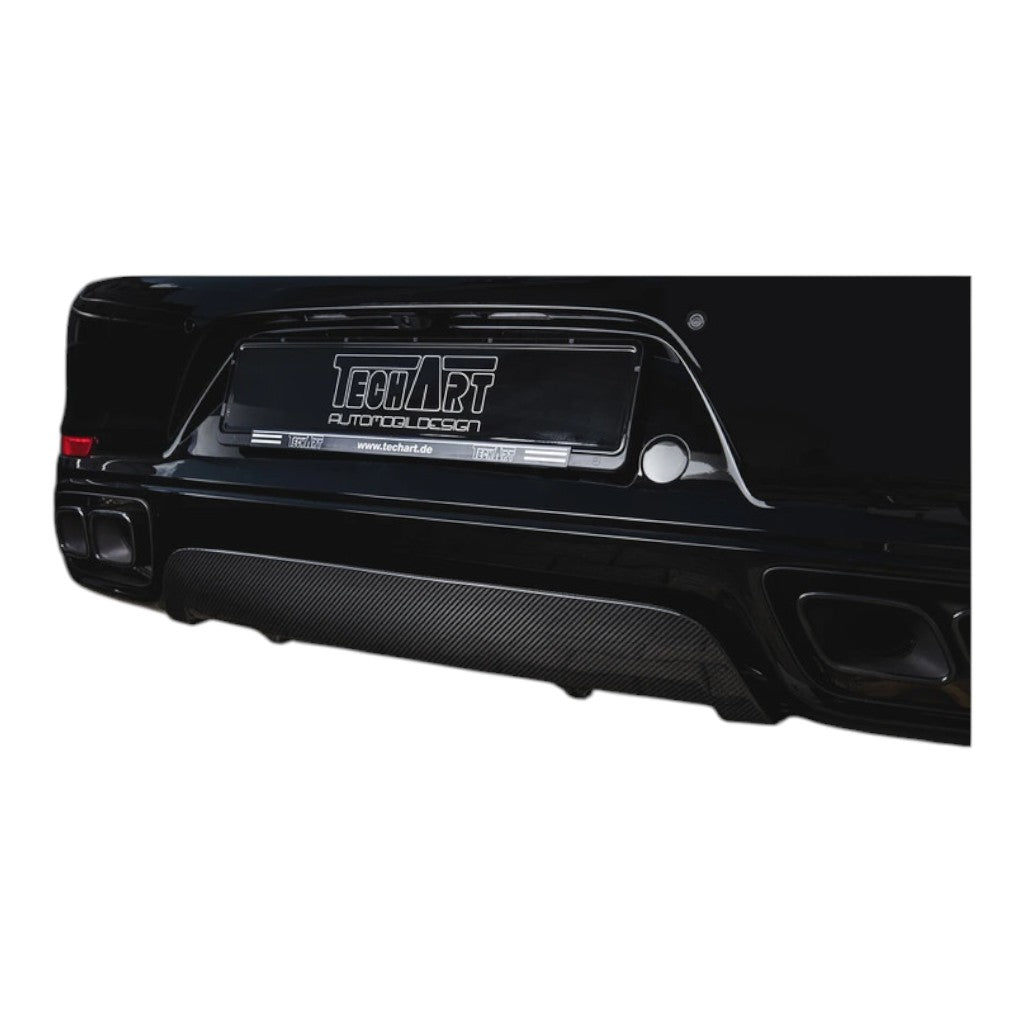 TECHART 091.121.582.009G Rear Diffuser Add-on, Carbon Glossy for PORSCHE 911 Turbo/Turbo S (991.2) Photo-7 