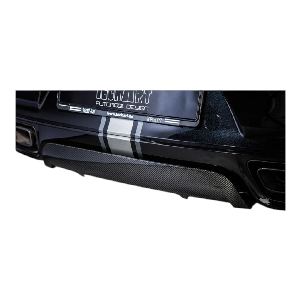 TECHART 091.121.582.009G Rear Diffuser Add-on, Carbon Glossy for PORSCHE 911 Turbo/Turbo S (991.2) Photo-8 