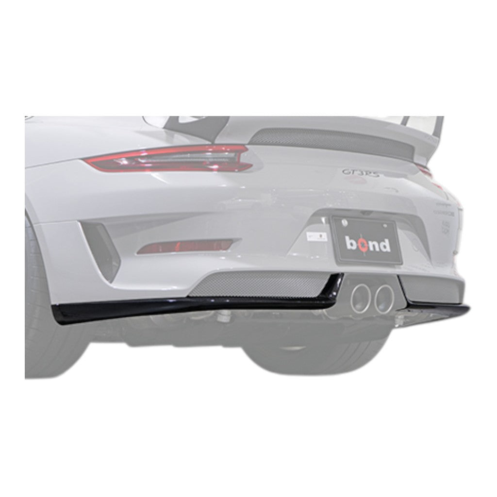 TECHART 091.121.592.009M Diffuser, Carbon Matte for PORSCHE 911 GT3RS (991.2) Photo-1 