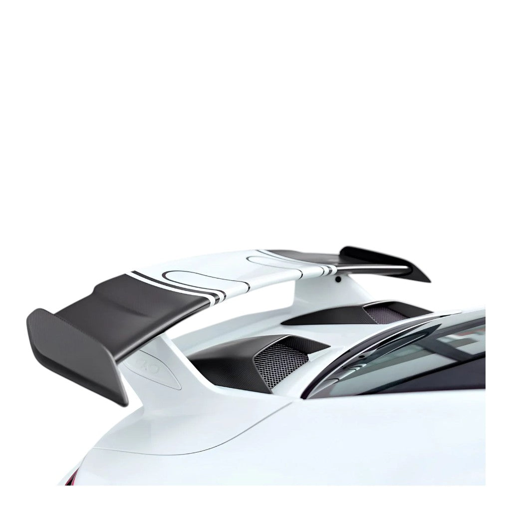 TECHART 091.121.771.009G Panel Air Intake Hood, Carbon Glossy for PORSCHE 911 GT3RS (991.2) Photo-2 
