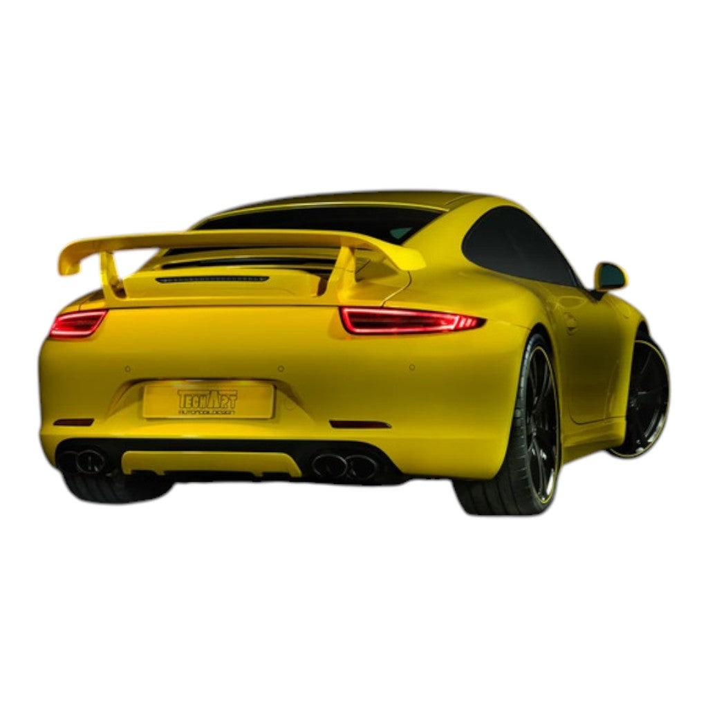 TECHART 091.121.810.009 Rear Spoiler II , Carbon Matte for PORSCHE 911 Carrera 4/S/4S/GTS/4 GTS/Turbo/Turbo S (991) Photo-4 