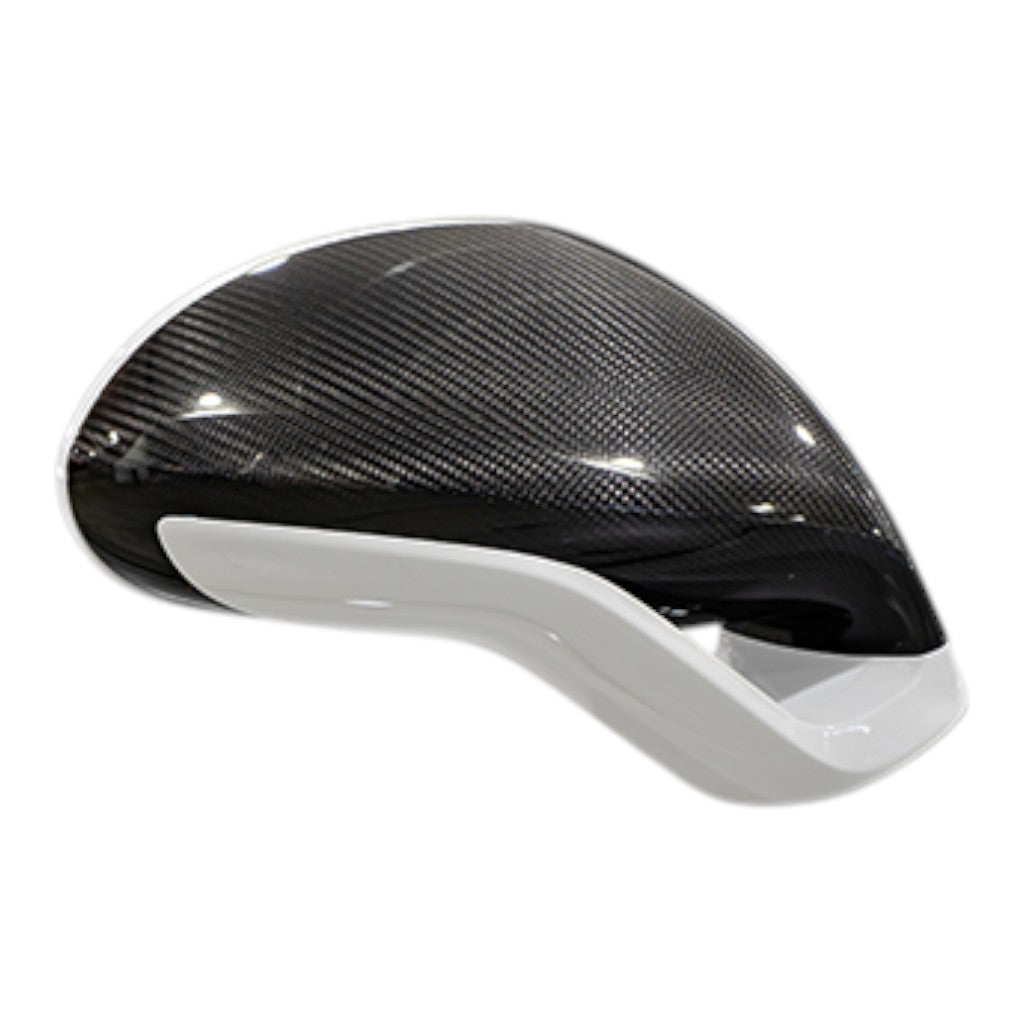 TECHART 091.121.851.009 Left/Right SportDesign Side Mirror (LHD), Carbon Matte for PORSCHE 911 Carrera 4/S/4S/GTS/4 GTS/Turbo/Turbo S/GT3/GT3 Touring/GT3RS (991) Photo-0 