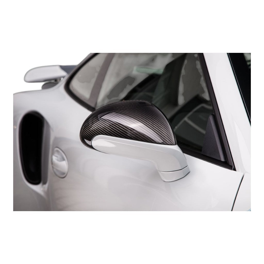 TECHART 091.121.856.009 Side Mirror Shells (SportDesign), Carbon Matte for PORSCHE 911 Carrera 4/S/4S/GTS/4 GTS/Turbo/Turbo S/GT3/GT3 Touring/GT3RS (991) Photo-2 