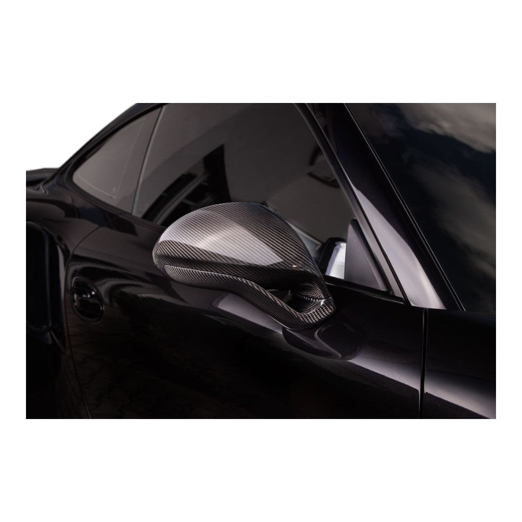 TECHART 091.121.861.CCC Left/Right SportDesign Side Mirror (Carbon,LHD), Custom Color Photo-2 