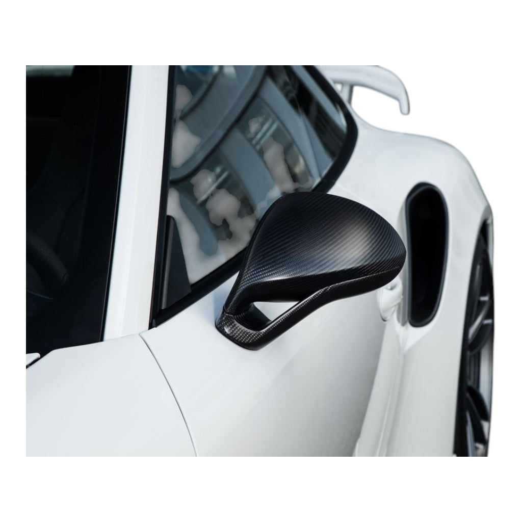 TECHART 091.121.861.CCC Left/Right SportDesign Side Mirror (Carbon,LHD), Custom Color Photo-3 