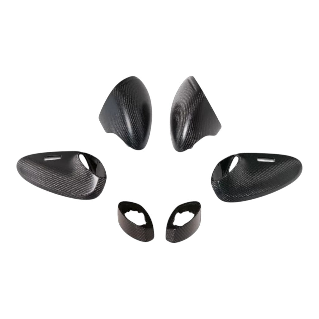 TECHART 091.121.861.CCC Left/Right SportDesign Side Mirror (Carbon,LHD), Custom Color Photo-4 
