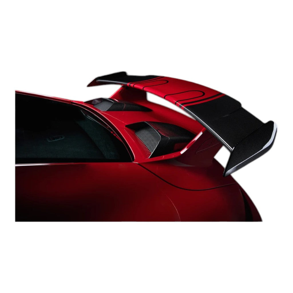 TECHART 091.121.872.009 Rear Spoiler (Carbon),Partial Coating for PORSCHE 911 GT3/GT3 Touring (991.2) Photo-9 