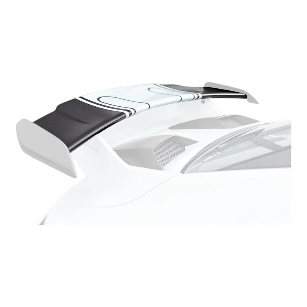 TECHART 091.121.872.009 Rear Spoiler (Carbon),Partial Coating for PORSCHE 911 GT3/GT3 Touring (991.2) Photo-2 