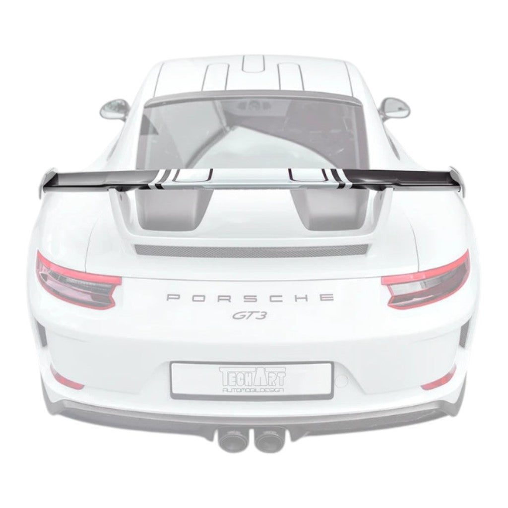 TECHART 091.121.872.009M Rear Spoiler, Carbon Matte for PORSCHE 911 GT3/GT3 Touring (991.2) Photo-4 