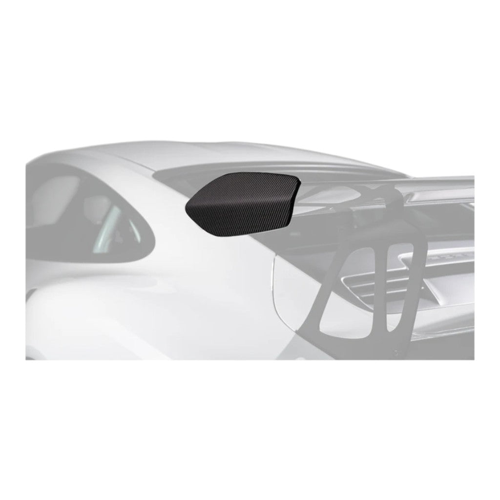 TECHART 091.121.890.009 Rear Spoiler Trims, Carbon Matte for PORSCHE 911 GT3RS (991.1) Photo-1 