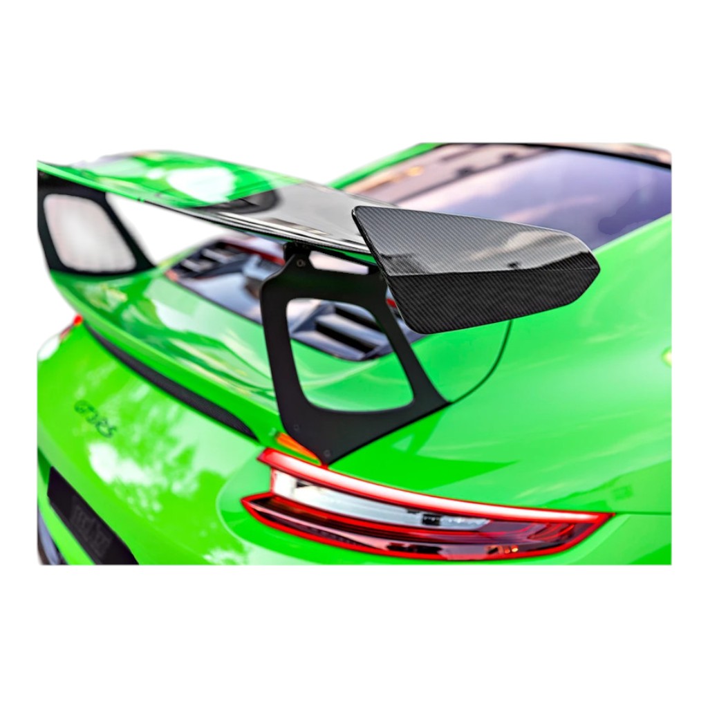 TECHART 091.121.892.009M Rear Spoiler Trims, Carbon Matte for PORSCHE 911 GT3RS (991.2) Photo-2 