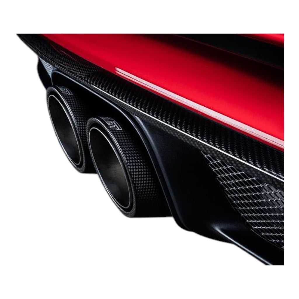 TECHART 091.310.460.009 Sport Tailpipes (Carbon) for PORSCHE 911 GT3/GT3 Touring/GT3RS (991.2) Photo-0 