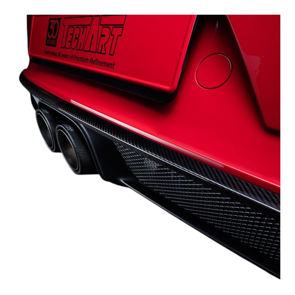 TECHART 091.310.460.009 Sport Tailpipes (Carbon) for PORSCHE 911 GT3/GT3 Touring/GT3RS (991.2) Photo-1 