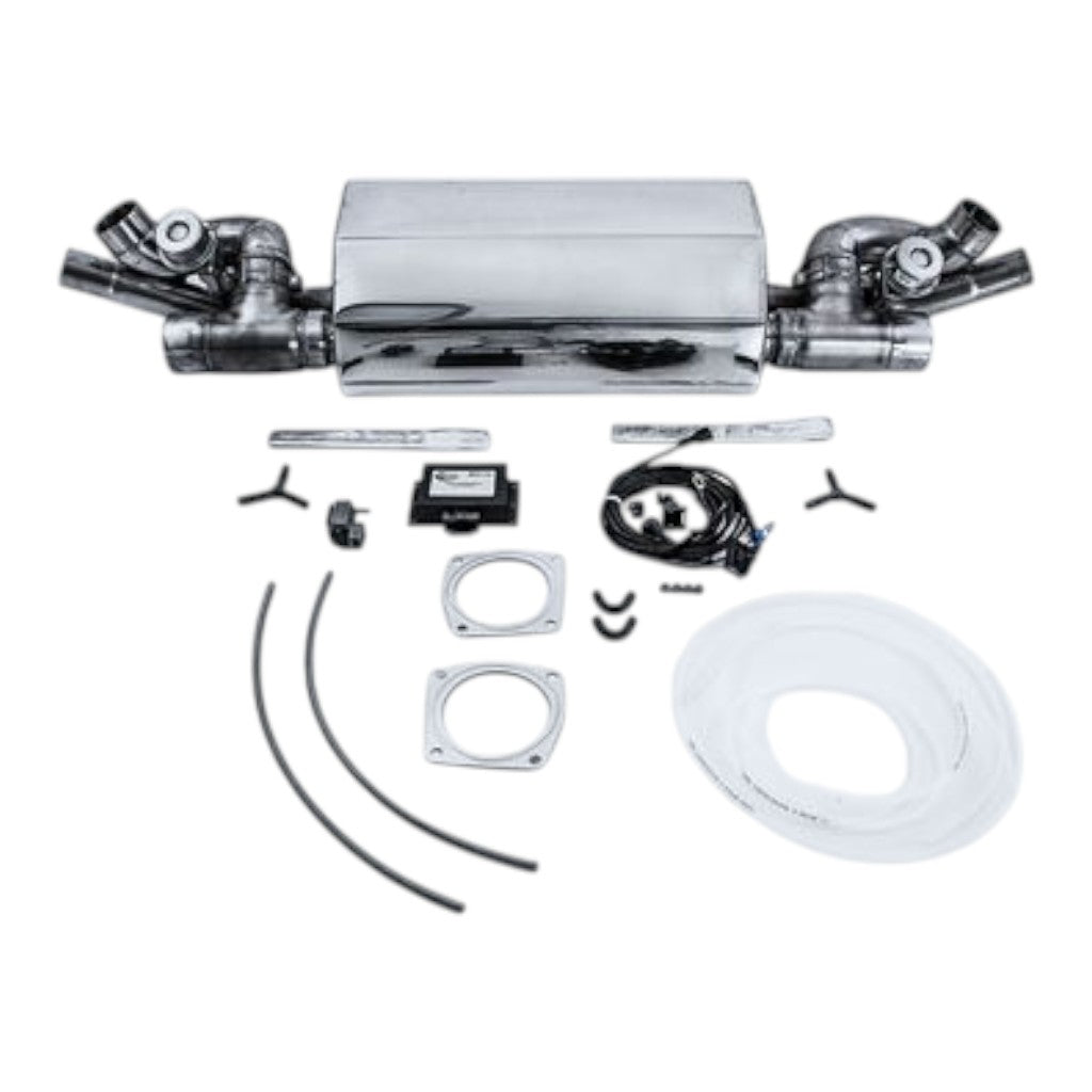 TECHART 091.310.650.009 Sport Exhaust System with Valve Control for PORSCHE 911 Turbo/Turbo S (991) Photo-0 
