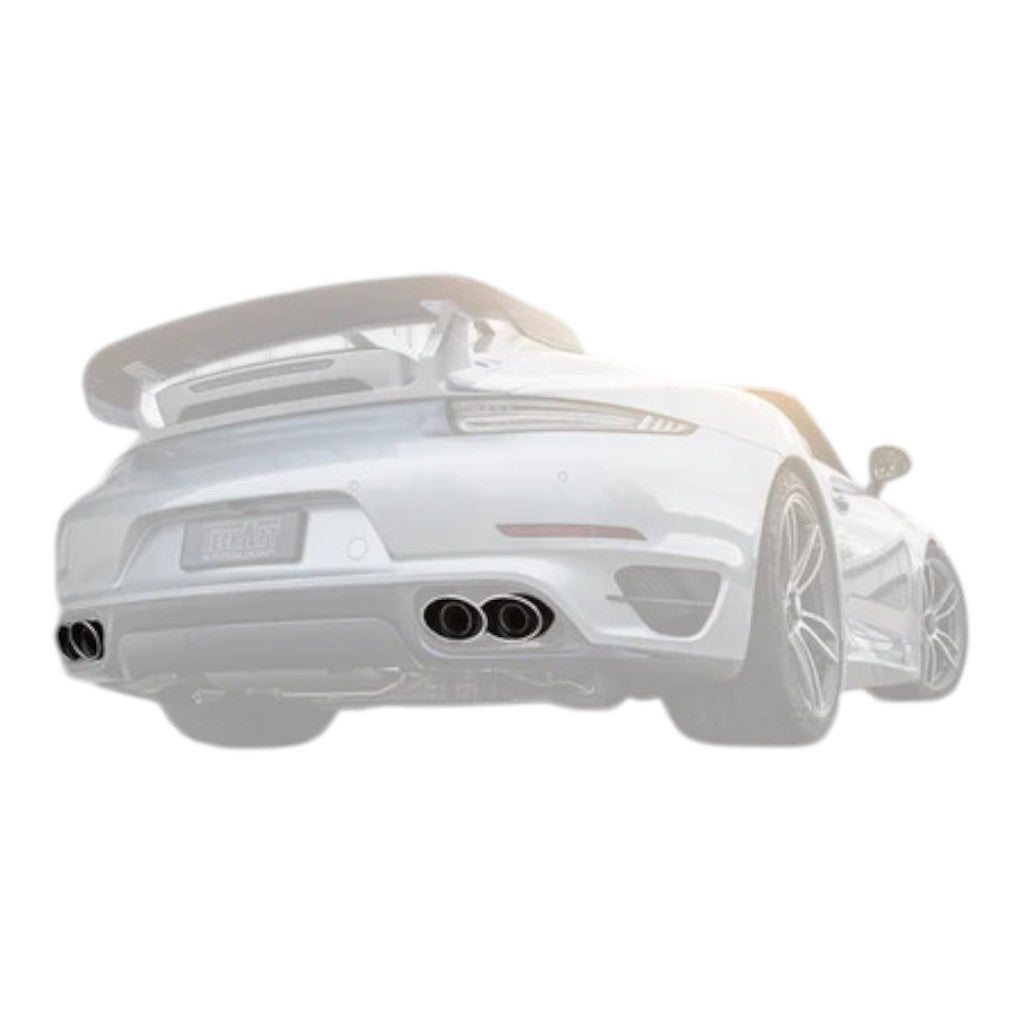 TECHART 091.310.960.009 Stainless Steel Sport Tailpipes, Chromed for PORSCHE 911 Turbo/Turbo S (991.1) Photo-3 