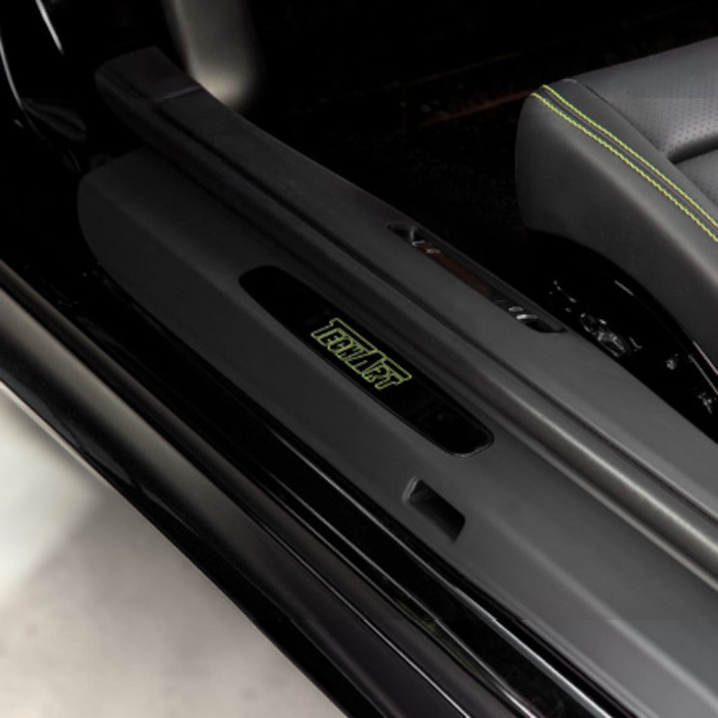 TECHART 091.460.351.009 Door Entry Guards with TECHART Logotype for PORSCHE 911 Carrera 4/S/4S/GTS/4 GTS/Turbo/Turbo S/GT3/GT3 Touring/GT3RS (991) Photo-1 