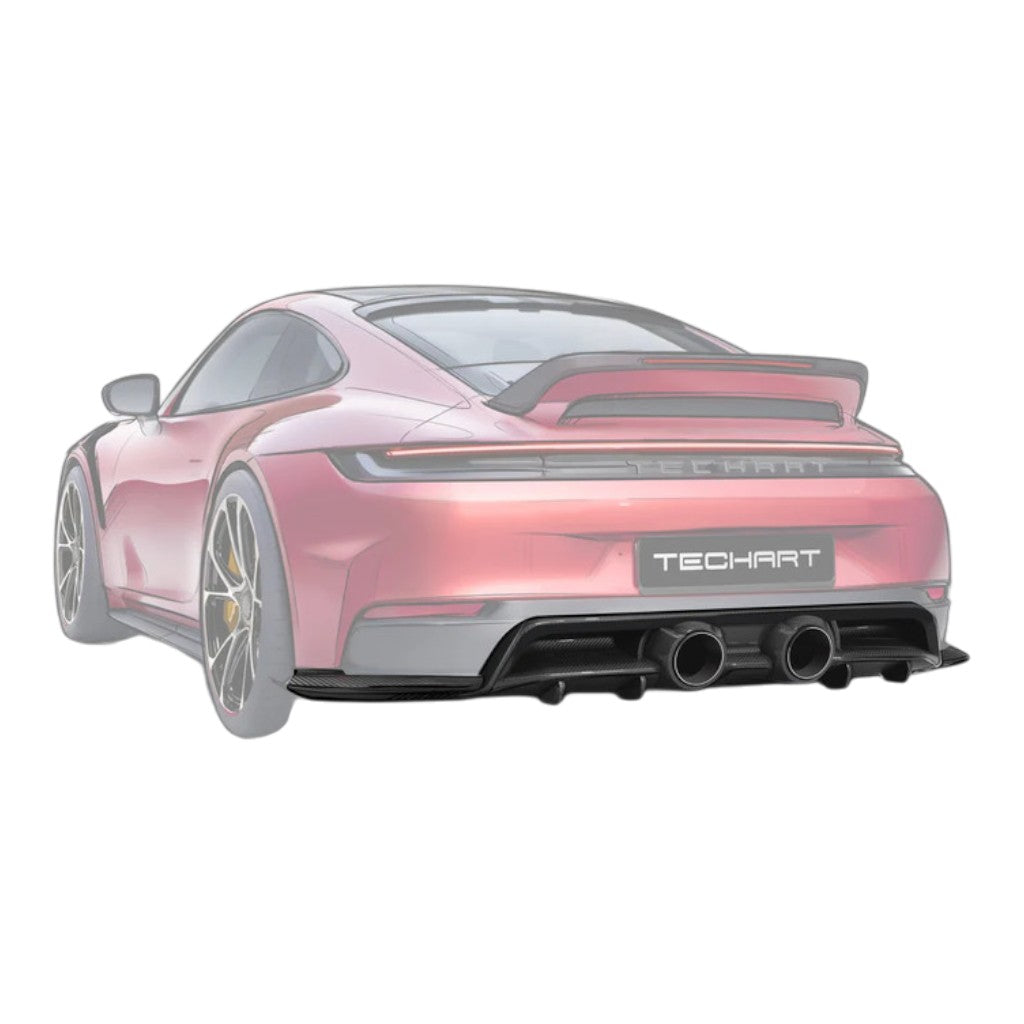 TECHART 092.100.503.009 Rear Diffuser for PORSCHE 911 GTS/4 GTS (992.2) Photo-3 