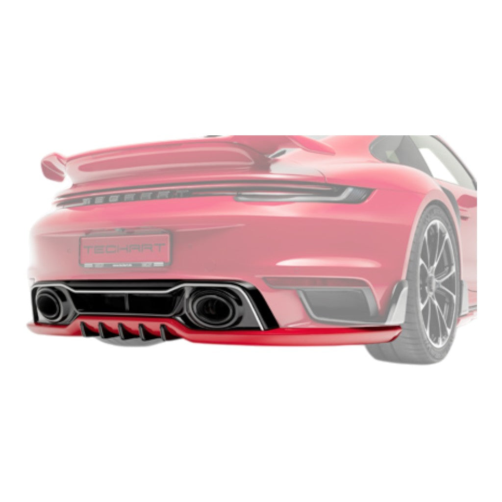 TECHART 092.100.580.009 Rear Diffuser for PORSCHE 911 Turbo/Turbo S (992.1) Photo-0 