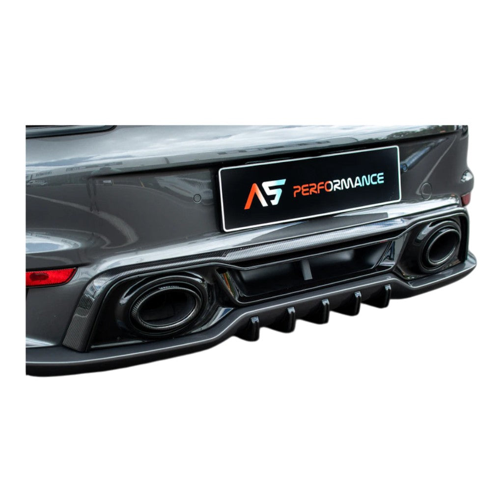TECHART 092.100.580.009 Rear Diffuser for PORSCHE 911 Turbo/Turbo S (992.1) Photo-4 