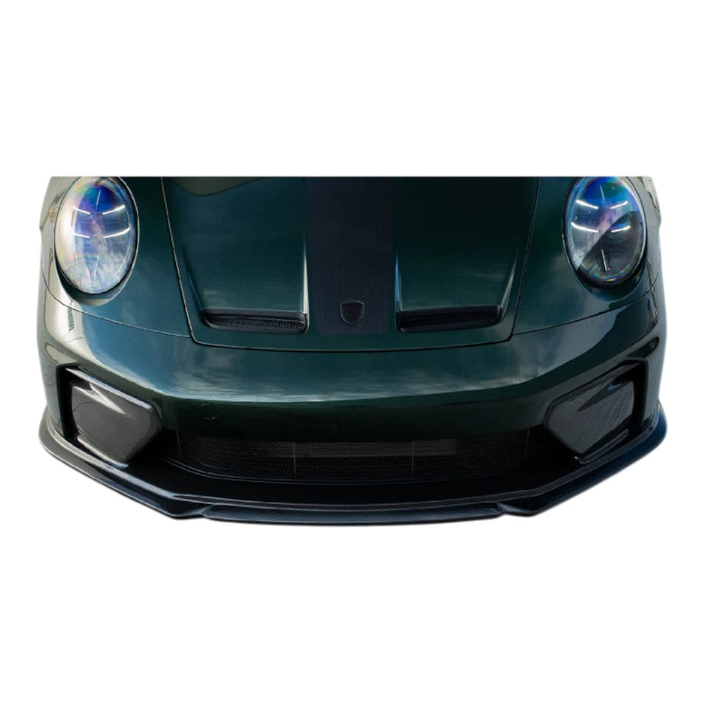 TECHART 092.121.173.009M Front Spoiler, Carbon Matte for PORSCHE 911 GT3 / GT3 Touring (992.2) Photo-3 